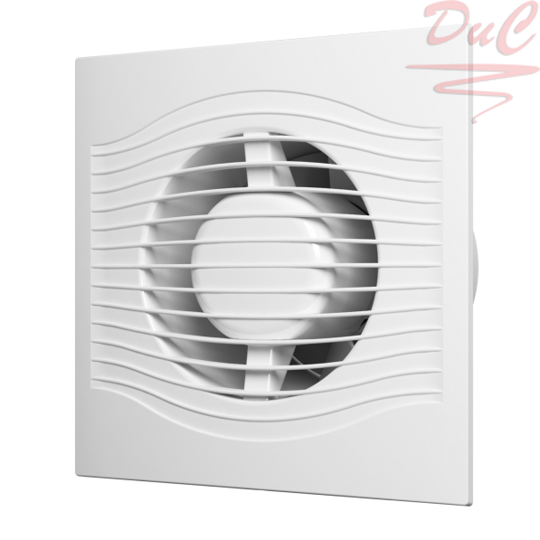 Вентилятор осевой вытяжной с обратным клапаном D150 SLIM6C