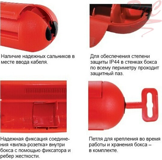 Бокс для защиты кабельного соединения IP44 TDM