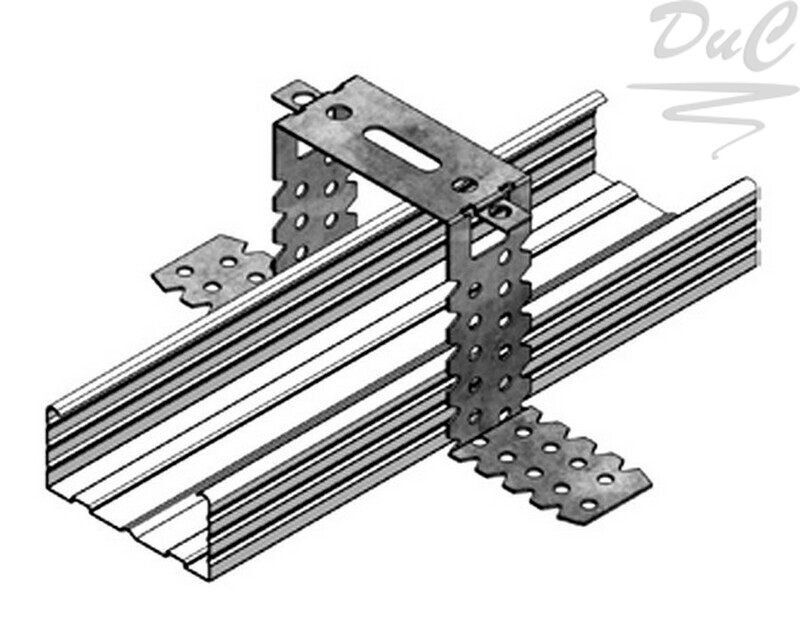 Подвес для гипсокартона чертеж