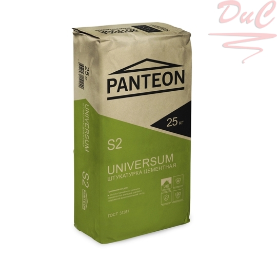 Штукатурка цементная Panteon Universum S2 25кг