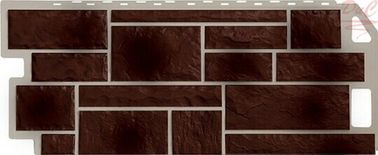 Панель Фасадная FineBer Natur Камень коричневый 1,137*0,470
