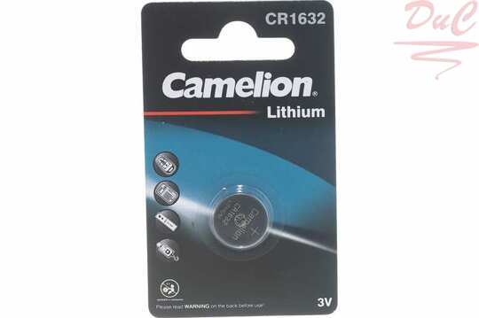 Батарейка Camelion CR1632 BL-1 диск 1шт