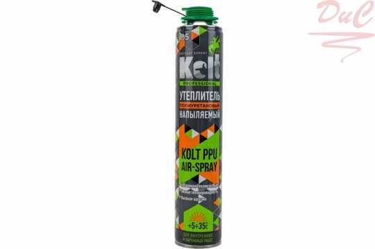 Пена-утеплитель профессиональная KOLT PPU AIR SPRAY 900г